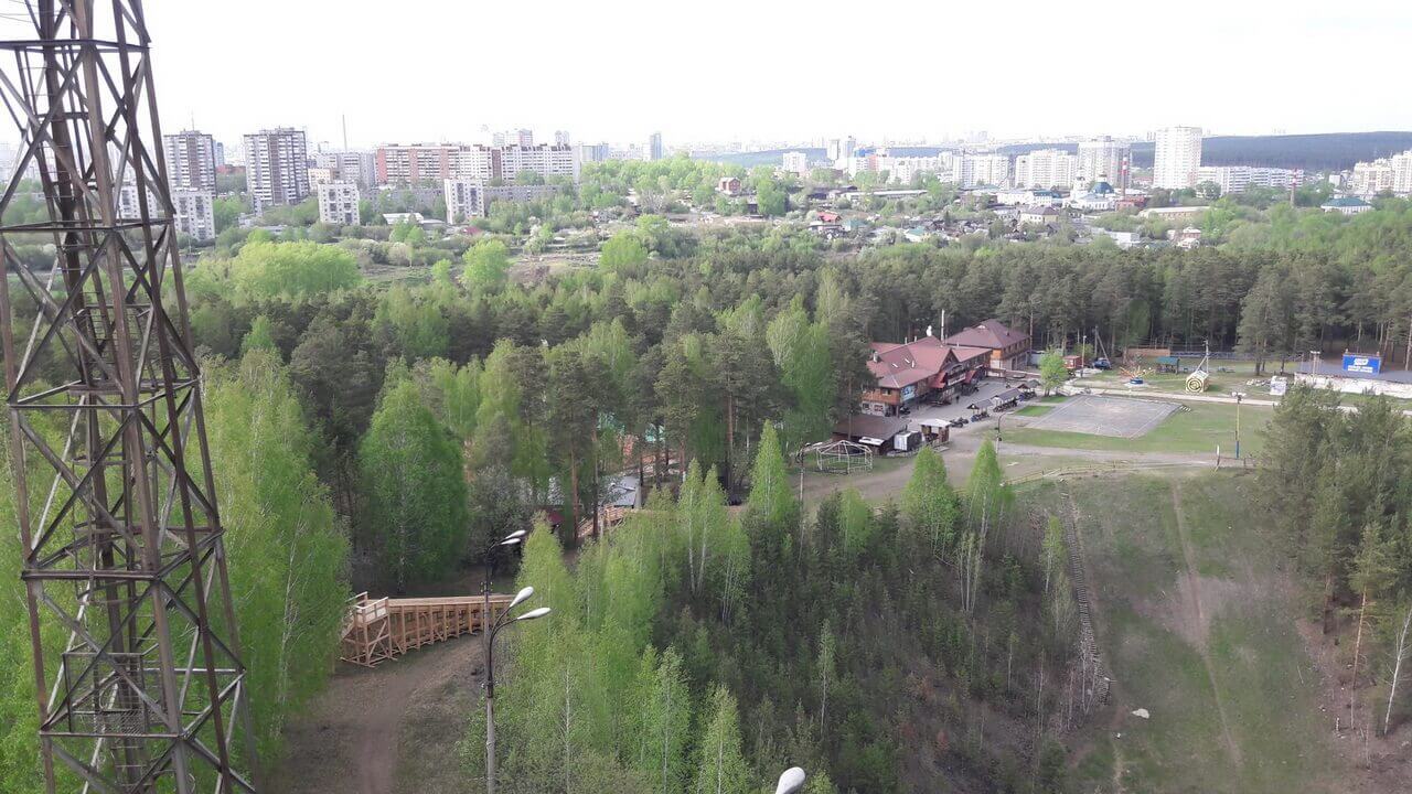 Уктусский лесопарк, Уктус, смотровая площадка, Екатеринбург