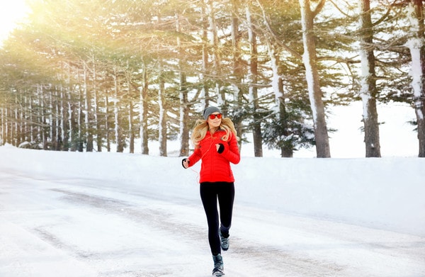 бег для похудения зимой