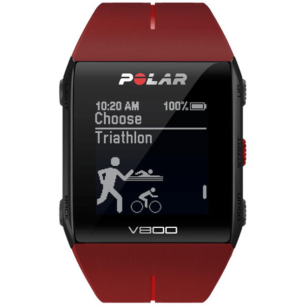 часы для бега велосипеда и плавания Polar v800